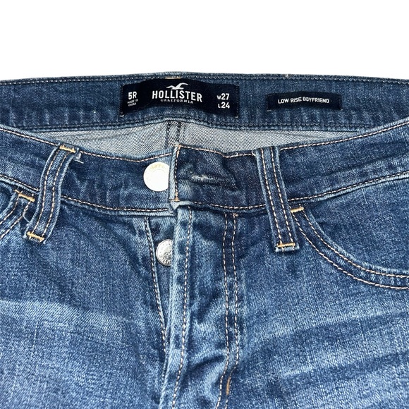 Hollister low-rise distressed blue denim skinny jeans - Picture 3 of 3